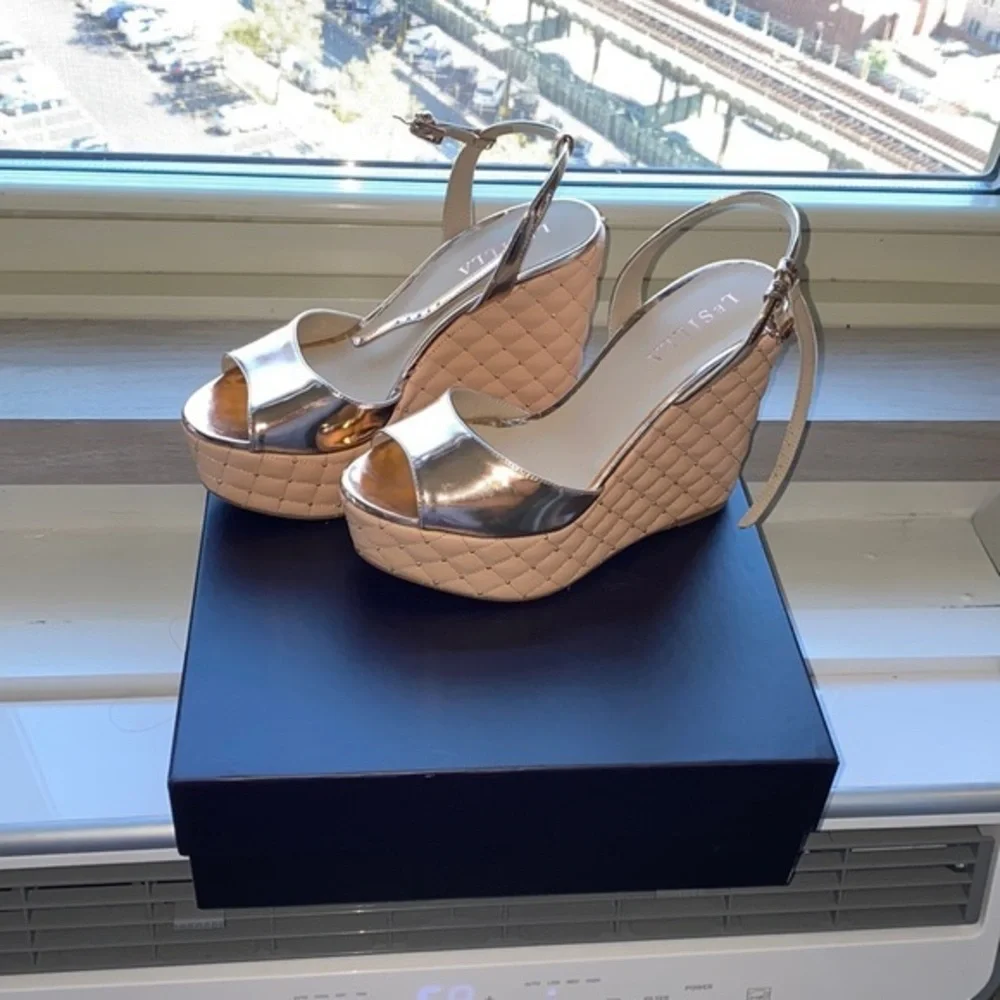 Le Silla Platforms size 8 - handmade in Italy